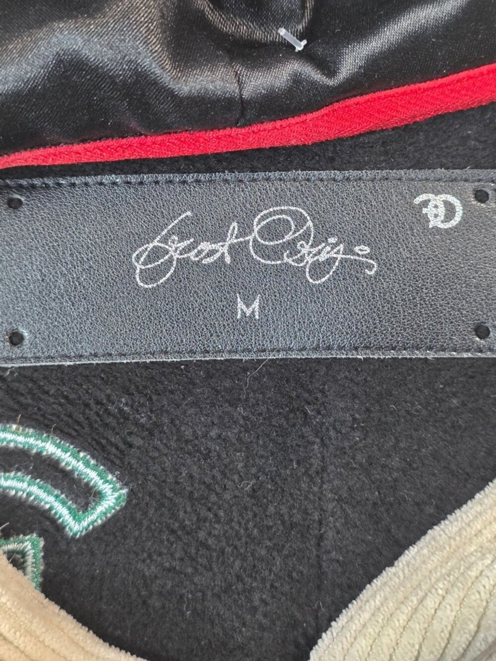 Frost Originals F5755 MonaLisa Corduroy Hoodie, Black, Men's Medium - Picture 5 of 9